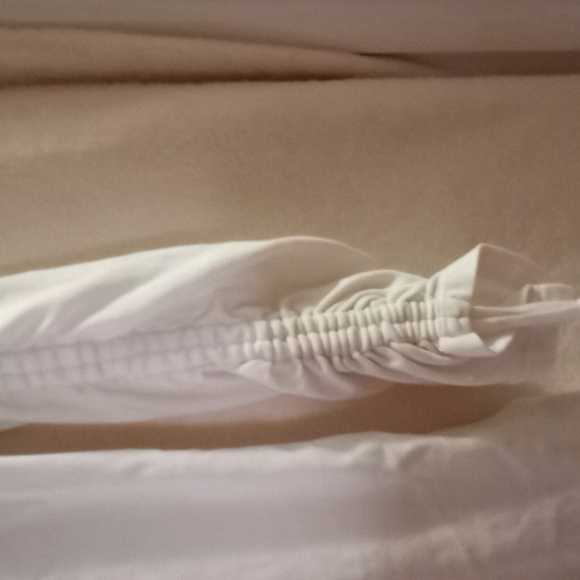 Lauren by Ralph Lauren Slim Fit 3/4 Sleeve White Shirt Small - Picture 4 of 8